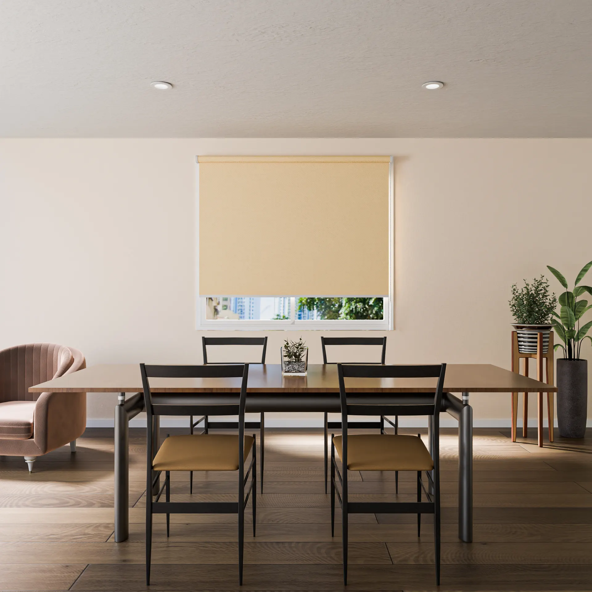 blackout lookroller beige